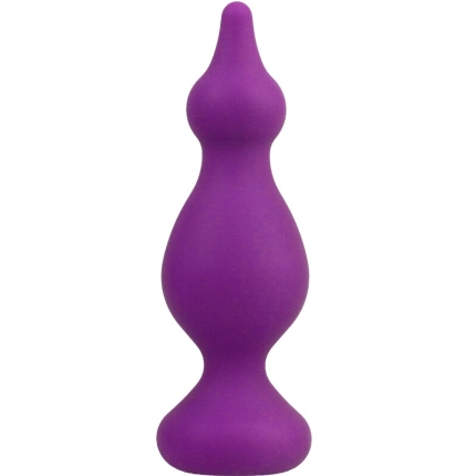 adrien lastic - amuse plug anal silicona violeta talla m