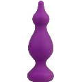 adrien lastic - amuse plug anal silicona violeta talla m