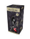 alive - anal pleasure mini plug metal red size s D-237172