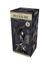 Plug Anal com Jóia Alive 7 cms Preto,D-237175