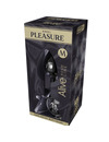 Plug Anal com Jóia Alive 8 cms Preto,D-237176