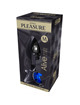alive - anal pleasure mini plug metal azul talla m