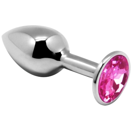 Plug Anal com Jóia Alive 8 cms Rosa,D-237182