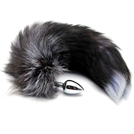 alive - anal pleasure plug metal fox tail size m D-237206