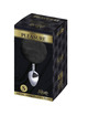 Plug Anal com Cauda de Coelho Alive Liso Fluffy 7 cms Preto,D-237208