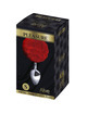alive - anal pleasure plug smooth metal fluffy red size s D-237214