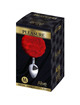 Plug Anal com Cauda de Coelho Alive Liso Fluffy 8 cms Vermelho ,D-237215