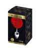 Plug Anal com Cauda de Coelho Alive Liso Fluffy 9 cms Vermelho ,D-237216
