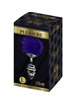 alive - anal pleasure plug spiral metal fluffy dark violet size l D-237222