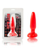 baile - plug anal pequeÑo rojo 15 cm