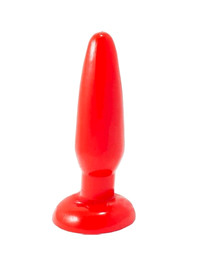 baile - plug anal pequeÑo rojo 15 cm