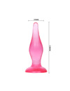 Plug Anal Baile Soft Touch 14 cms Rosa,D65-149097LL