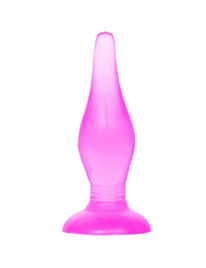 baile - plug anal tacto suave lila 14.2 cm