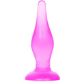 baile - lilac soft touch anal plug 14.2 cm