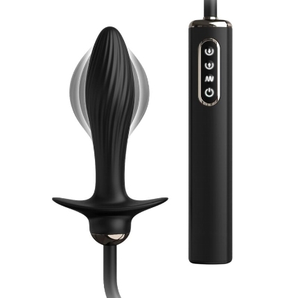anal fantasy elite collection - plug inflable vibrador auto-throb
