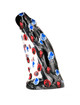 all black - dildo realista negro fisting 29 cm