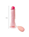 Dildo Realístico Baile Eros com Ejaculação Bege,D-199971