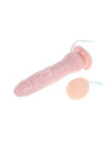 Dildo Realístico Baile Eros com Ejaculação Bege,D-199971