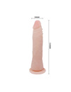 Dildo Realístico Baile Fit Bege 20 cm,D-210286