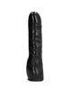 all black - dildo negro realistico 20 cm