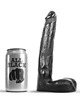 all black - dildo realistico 21 cm