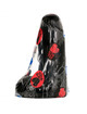 all black - dildo realistic 13 cm D-216239