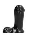 Dildo Realístico All Black Shorty Preto 14 cm,D-216241