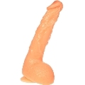 Dildo Realístico Baile com Ventosa Bege