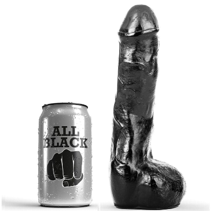 all black - pene realistic anal 20 cm D-222808