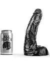 Dildo Realístico All Black Sam Preto 25,5 cm,D-222831