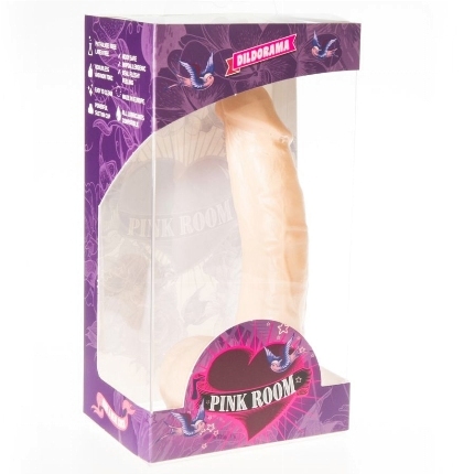 Dildo Realístico Pink Room Connor Bege 16 cm,D-222909