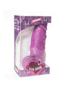 pink room - dayan realistic dildo purple 17 cm D-222914