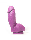 pink room - elian realistic dildo purple 17.5 cm D-222920