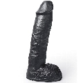 hung system - dildo realista color negro mickey 24 cm