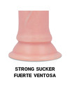 Dildo Realístico Rockarmy Avenger Bege 19 cm,D-223366