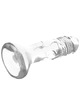 X ray - clear dildo transparente 12 cm x 2.6 cm