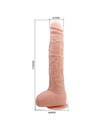 Dildo Realístico Baile Flex Bege,D-229709