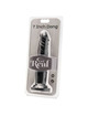 Dildo Realístico Get Real Dong Preto 18 cm,D-234559