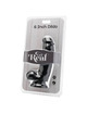 get real - dildo 12 cm con testiculos negro