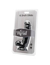 get real - dildo 12 cm with balls black D-234564