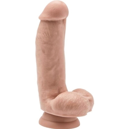 get real - dildo 12 cm with balls skin D-234565