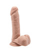 Dildo Realístico Get Real com Testículos Bege 18 cm,D-234567