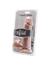 get real - dildo 18 cm with balls skin D-234567