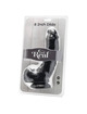 Get real - dildo 20,5 cm con testiculos negro