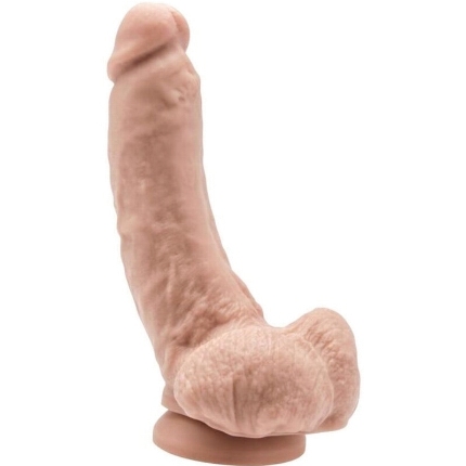 get real - dildo 20,5 cm con testiculos natural