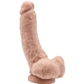get real - dildo 20,5 cm with balls skin