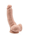 Dildo Realístico Get Real com Testículos Bege 20,5 cm,D-234569