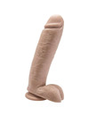 Dildo Realístico Get Real com Testículos Bege 25,5 cm,D-234571