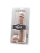 Dildo Realístico Get Real com Testículos Bege 25,5 cm,D-234571