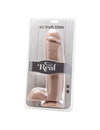 Dildo Realístico Get Real com Testículos Bege 25,5 cm,D-234571